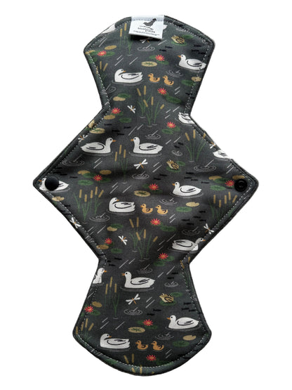 absorbent Reusable menstrual pad with duck pattern 