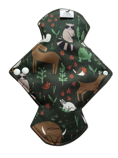 Heavy Cloth Pad with woodland creatures pattern 
