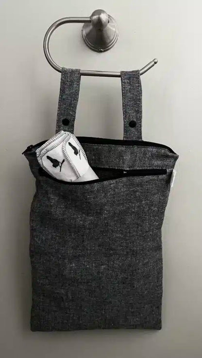 Starter Wipe Kit- Organic Cotton Wipes & Bag