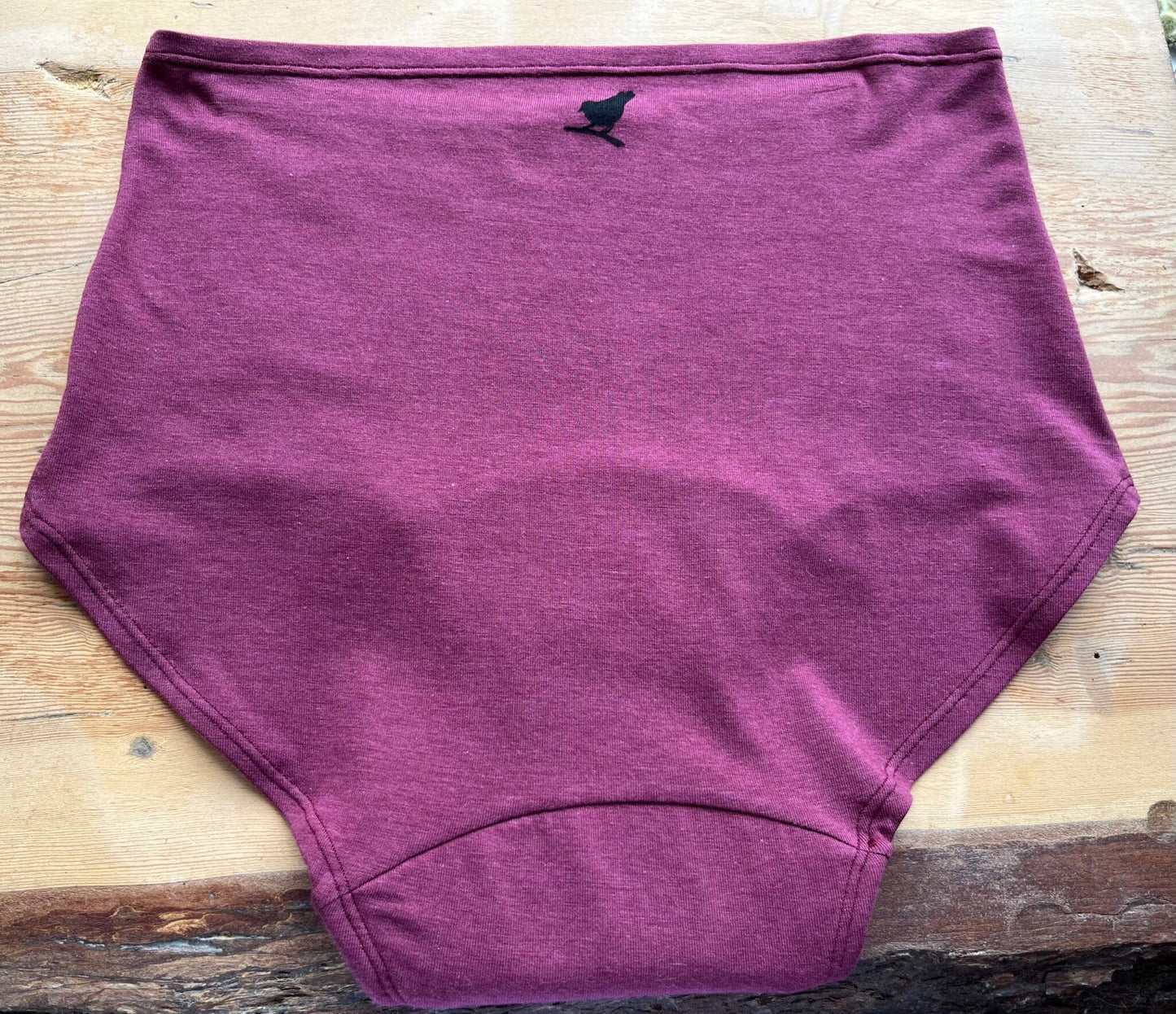 High Rise 2.0 (No Elastic) Period Underwear