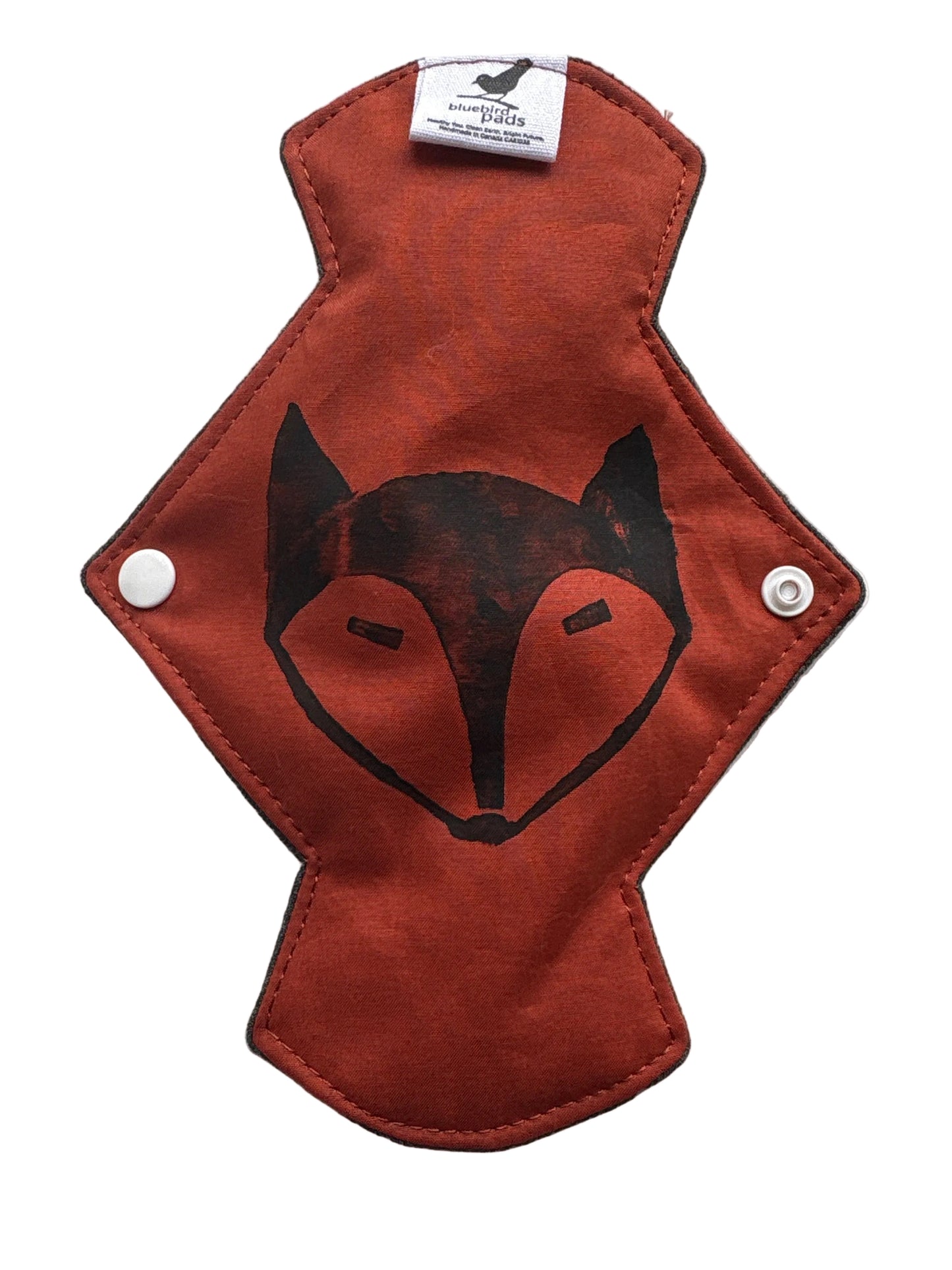 Moderate Absorbency Pad Brick Orange Colour with Fox Stamp