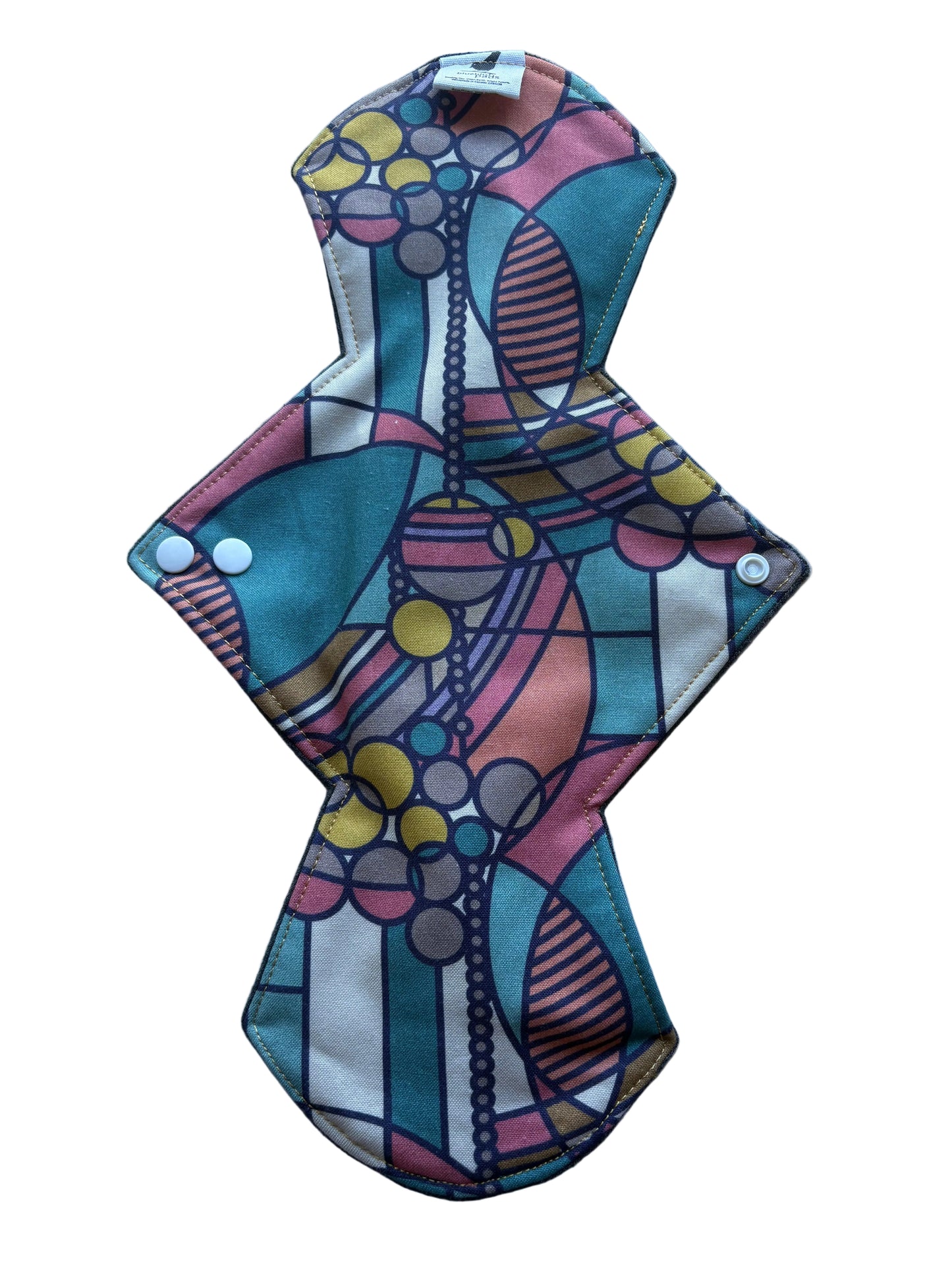 Colorful patterned Organic Cotton cloth pad 