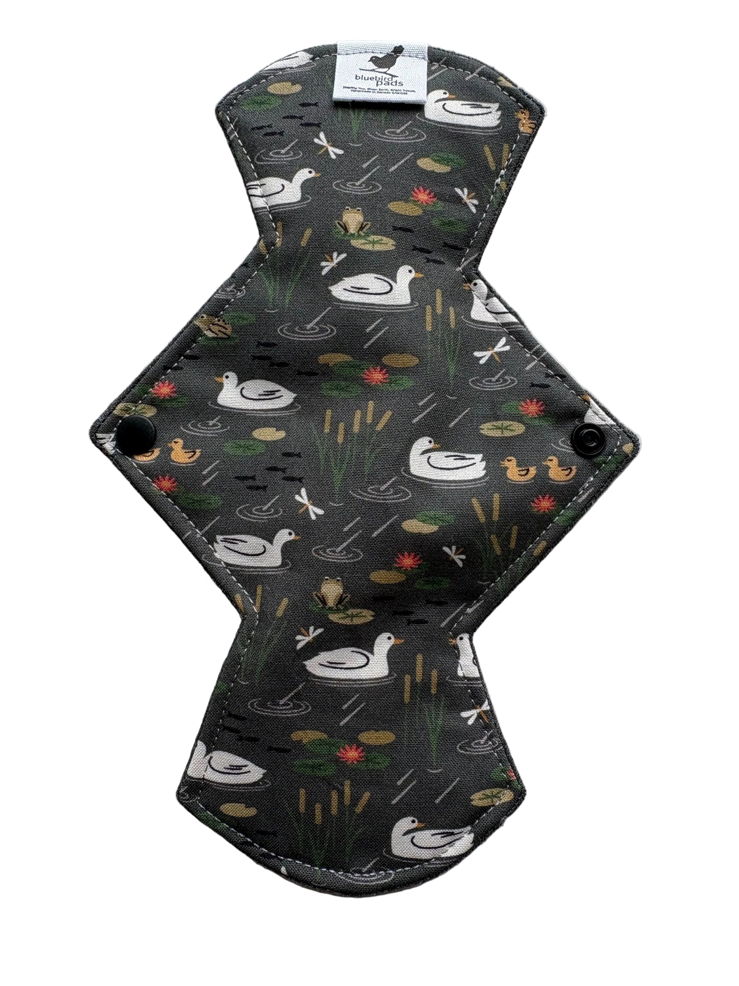 Reusable period pad with duck pattern 