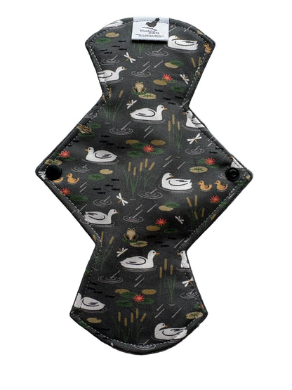 Reusable period pad with duck pattern 